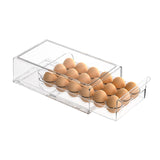 BPA Free Stackable Egg Holder, Refrigerator Organizer Bins, 18 Egg Tray